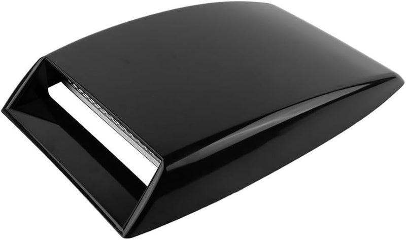 Universal Car SUV Air Flow Scoop Bonnet Cover Black ABS Plastic Aesthetic Enhancement - Image 1